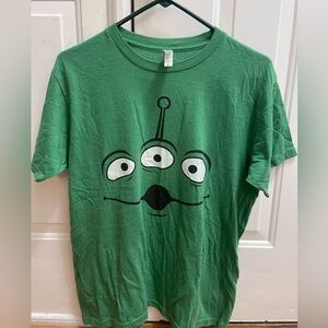 Disney Pixar Toy Story Alien Face Halloween T-Shirt